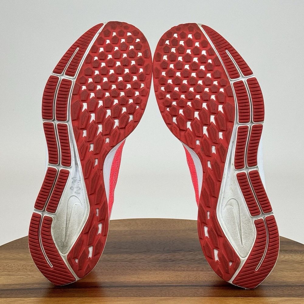 Womens Nike Air Zoom Pegasus‎ 36 Laser Crimson Athletic Running Sneakers Size 10 - Picture 9 of 10